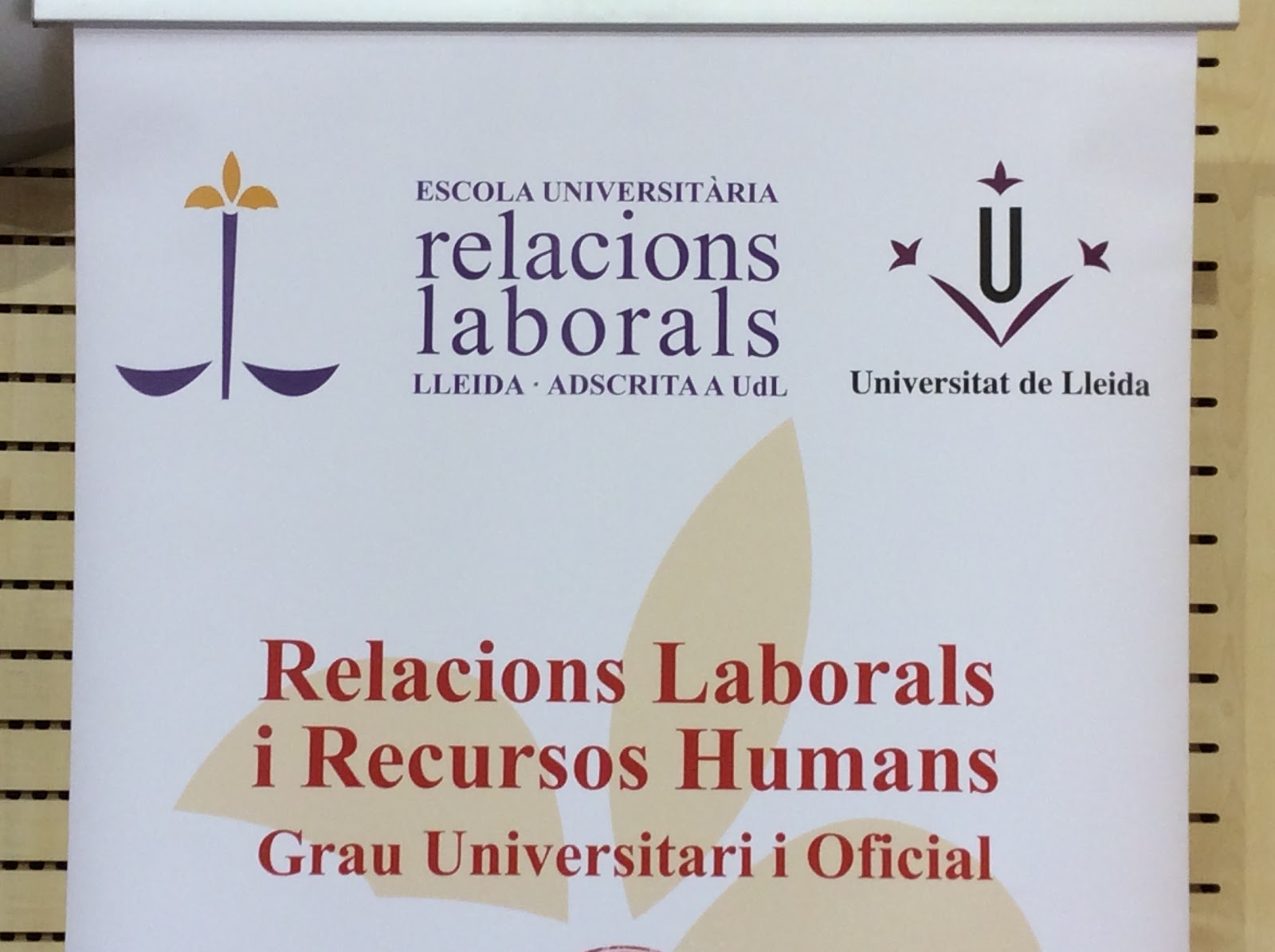Escuela Universitaria de Relaciones Laborales de Lleida. EURL