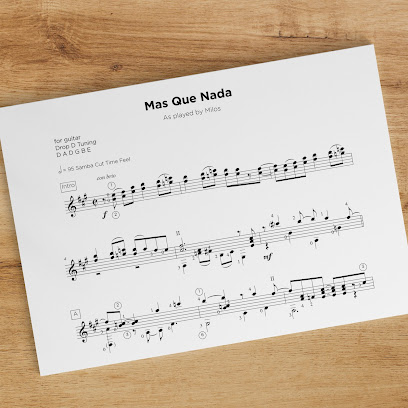 My Sheet Music Transcriptions