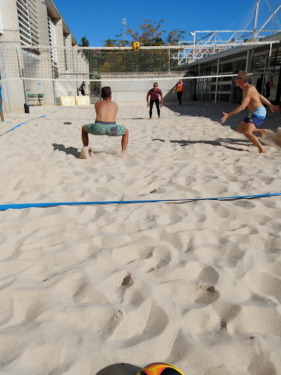 Pista de Tecnicicación Vóleibol Playa Montgat