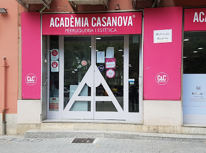 C&amp;C ACADEMIA CASANOVA BARCELONA (MERIDIANA). Academia de Peluquería, Barbería y Estética.