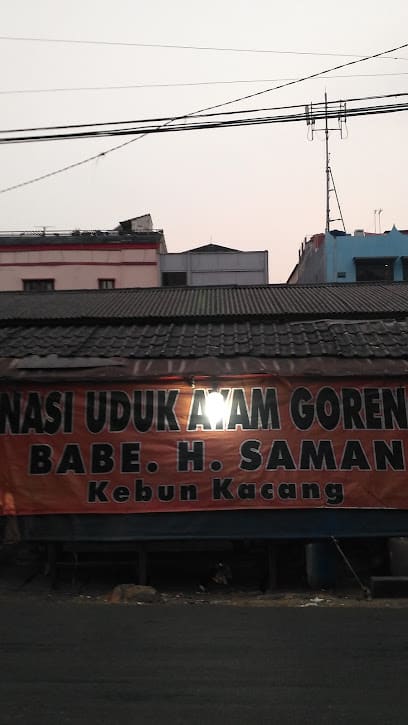 NASI UDUK KEBON KACANG H.BABE SAMAN