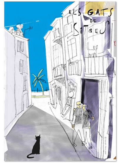 "ELS GATS DE SITGES" original 2013 de Patrick Lukas