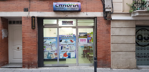 Chroma Disseny i Impressió Cerrado Temporalmente, visitas programadas a domicilio