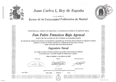 PERITOS NAVALES. PERITAJES Y TASACIONES