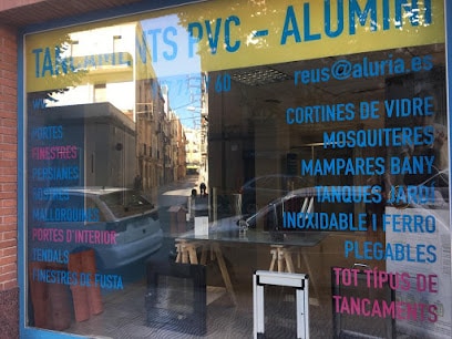 Aluria Tienda de Ventanas, Puertas y cerramientos de Aluminio, PVC, Madera y Mixtas